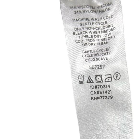 Ann Taylor Navy Red Floral Button Up Cardigan Sweater Medium - Picture 4 of 5